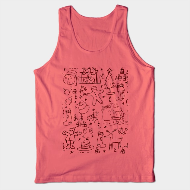 Christmas Collection Tank Top by LironPeer